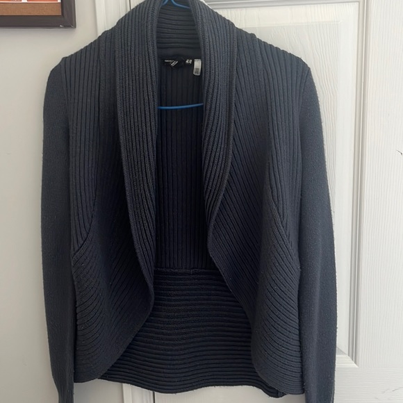 Thick Dark Gray cardigan. Very good condition - Picture 1 of 2